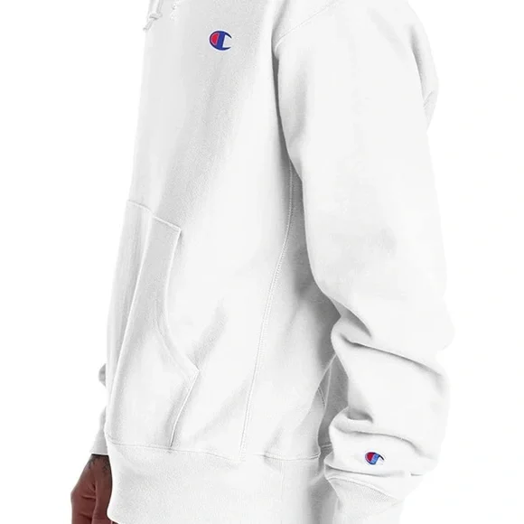 New Champion Pullover Sweater Unisex Small White With Original Logo C . - Picture 4 of 15